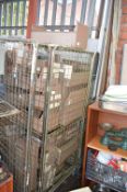 Cage Lot of Metal Filing Drawers (cage not include