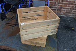 Two Wooden Crates