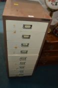 Bisley Nine Drawer Metal Storage Chest