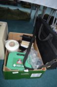 Lightbulbs, File Box, First Aid Kit, Black Holdall