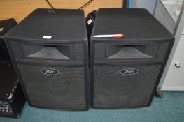 Pair of Peavey Pro 12