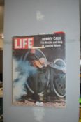 Canvas Wall Art - Johnny Cash Life Magazine Cover