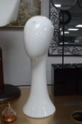 *White Perspex Display Head