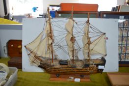 Wooden Model of the HMS Victory