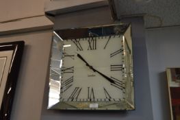 Mirrored Wall Clock