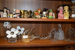 Glass Paperweights, Scent Bottles, etc.