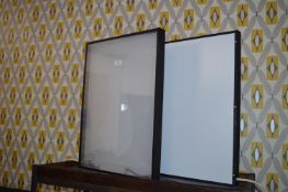 *Two Shop Display Light Boxes