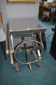 *Stainless Steel Adjustable Trolley