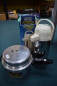 Vintage Prestige Pressure Cooker and a Beram Hot W
