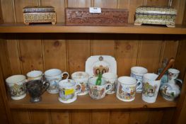 Royal Commemorative Mugs and Beakers etc.