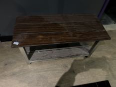 *Simulated Rosewood and Stainless Steel Changing R