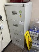 *Four Drawer Foolscap Filing Cabinet (grey)