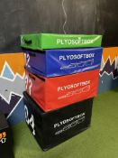 *Set of Four Plyo Soft Boxes