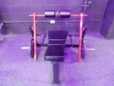 *Plate Loaded Glute Machine