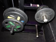 *Alex Rubber Coated Olympic Weights