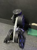 *Matrix Weight Rack Containing Alex Rubber Coated