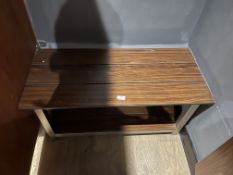 *Simulated Rosewood Changing Room Bench