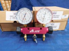 * 3x 2802P-BPC/410/27 Manifold 2 valve