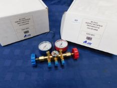 * 2x 1002-BPC 2 valve manifold