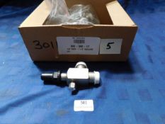 * 5x INC-300-17 Ang.vlv. 2x7/8ODS-11/8 1P.top