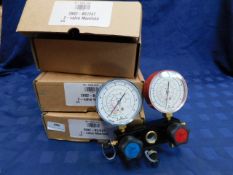 * 3x 2802-BC/247 Manifold 2 valve