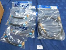 * HDS6-36-Y/V Heavy duty hose B/V + 4x M-HDL-6-B Charging hose