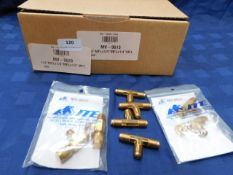 * 2 xMV-9620 Tee 1/8 x1/4 & 4 x MV-9613 Tee 1/4 x 1/4 x 1/4