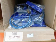 * 39x HDCS-36-B/410/V H.D. hose with B.V.