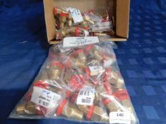 * 42 x USTK-08 STEK coupling 1/2 50x USTK-10 STEK coupling 5/8