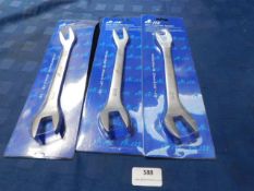 * 3x CW10-22 Open inspection spanner