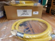 * 2x E548-FTY Sce Charg Hose 1,20m 2x3/8