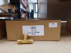 * 10x T2-10 Union tee 5/8