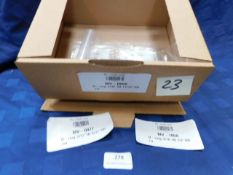 * 27x MV-0099 O-ring 5/32 ID, 11/32 OD & 1x MV-0077 O-ring 5/32 ID, 9/32 OD & 2x MV-1060 O-ring 3/16