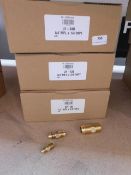 * 52x U1-04B Male connector 1/4 x 1/4 5x U1-12E Male connector 3/4 x 3/4 12x U2-08 Union 1/2