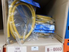 * 21x E348-FTY Yellow Hose 120 cm 1/4 Fl sae