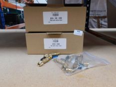 * 8x BVS-04B blue 2 x 1/4 Fl sae (MxF swivel) 5xBVA-05-04B 5/16Fl SAE swiv.x1/4Male FlSA