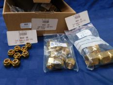 * 50 x NS4-10 Short forged nut 5/8