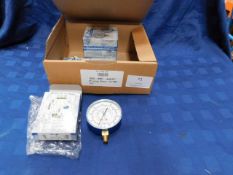 * 6x 825-BPC-410/27* Pressure gauge