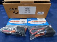 * 2x RO-62 Solid state relay overload