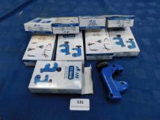 * 9x TC-0328 Tube cutter 1/8