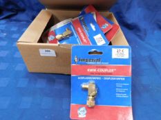 * 7x 27-C Elbow 90° coupler 5/16