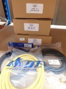 * E3120-FTY Yellow Hose 300cm 1/4Fl Fem 3x 3HDA-36 Heavy duty hose 2x HDS-60-B/V Heavy duty hose B/