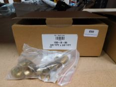 * 6x 100-B-06 Elbow 3/8