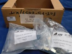 * 2x FCT-FA-2059/KIT 10pcs angled crimped fit