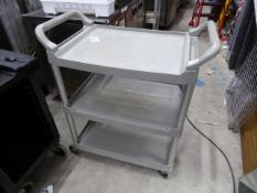 * 3 tier catering trolly