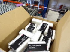 * very large quantity of cotton buds