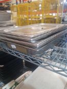 * 4 x 1/1 gastros and lids