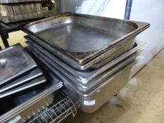 * 5 x large 1/1 gastros