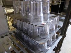 * approx 30 x polycarbonate rocks glasses