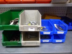 *Eight Boxes Containing Shackles and Eye Bolts